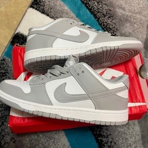 Grey fog panda dunk lows